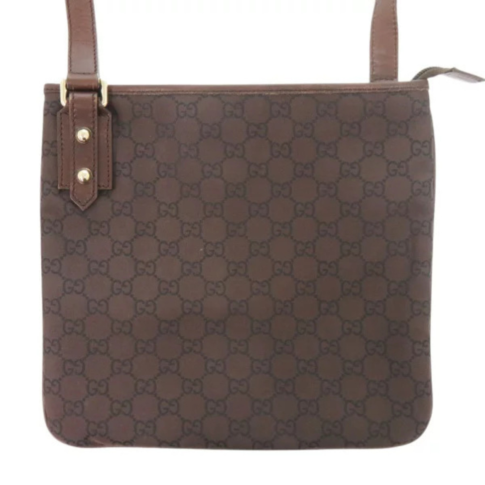 Gucci GG Supreme brown shoulder bag